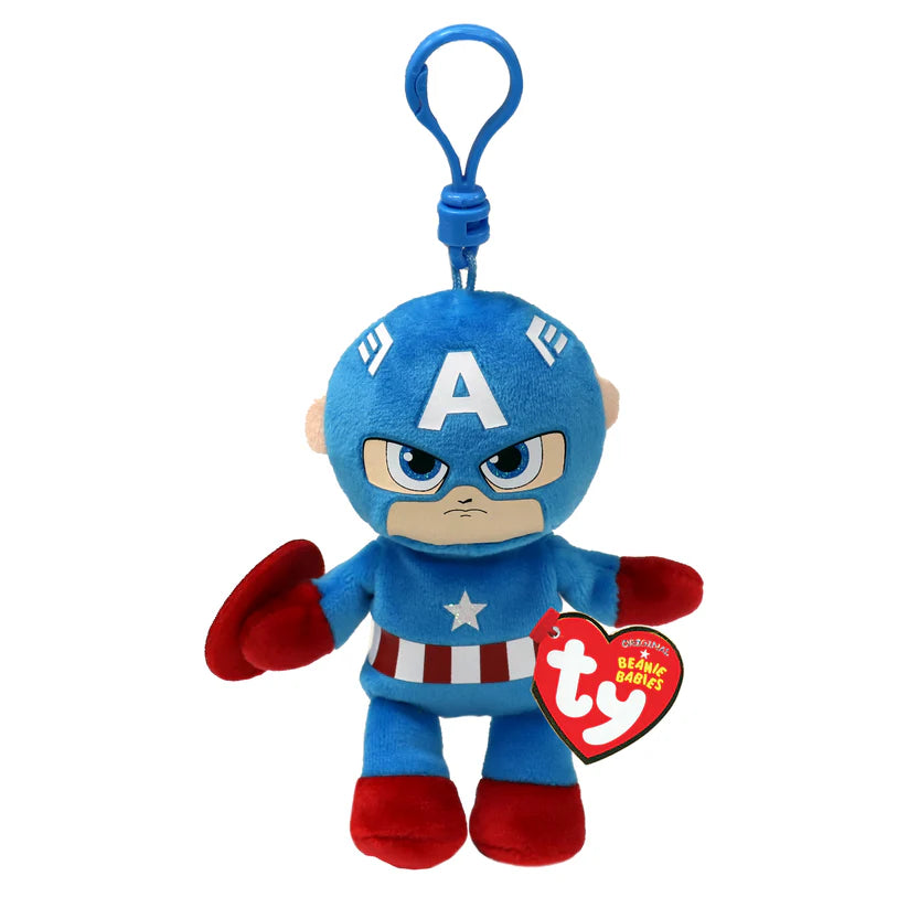 CAPTAIN AMERICA - Floppy Clip Beanie Clips Marvel