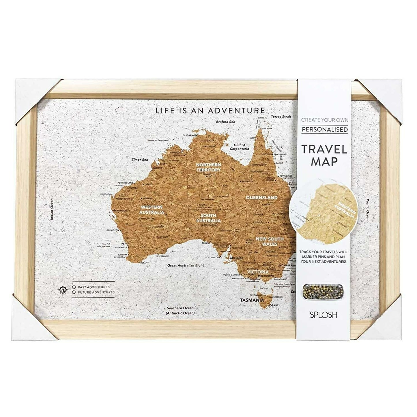 Travel Board Australia Map