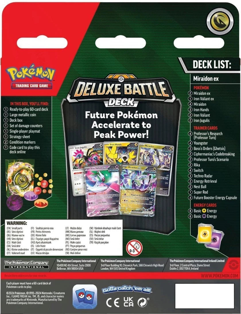 Pokemon TCG: Miraidon/ Koraidon ex Deluxe Battle Deck