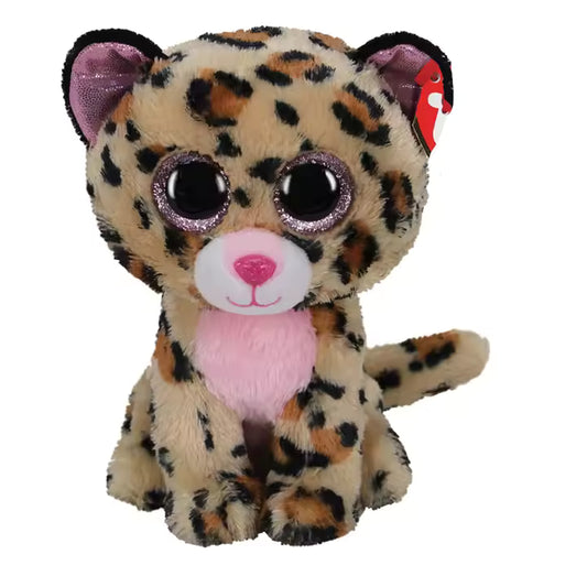 BEANIE BOOS MEDIUM LIVVIE - LEOPARD