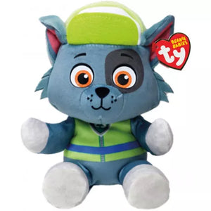 ROCKY - Dog Floppy Beanie Baby Paw Patrol