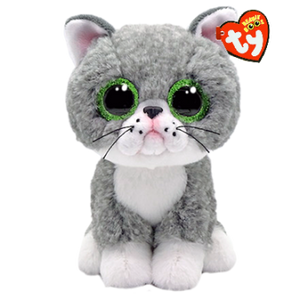 FERGUS THE GRAY CAT REGULAR BEANIE BOO