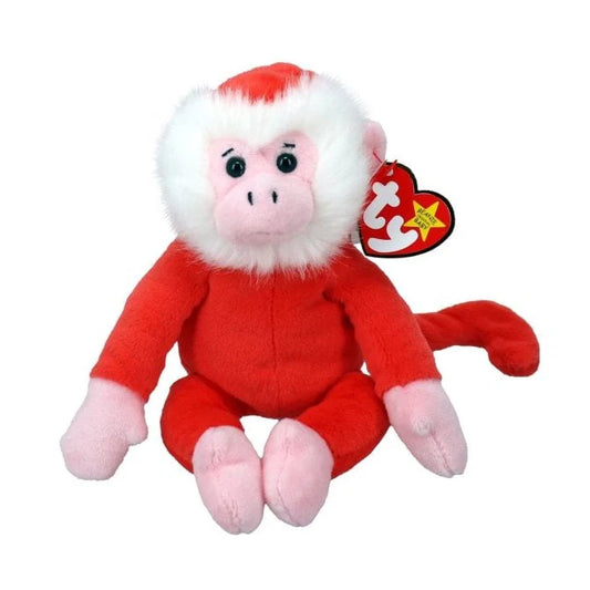 FOSTER - Orange Monkey Reg Beanie Baby