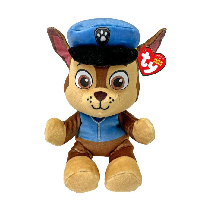 CHASE- Dog Shepherd Floppy Beanie Baby Paw Patrol