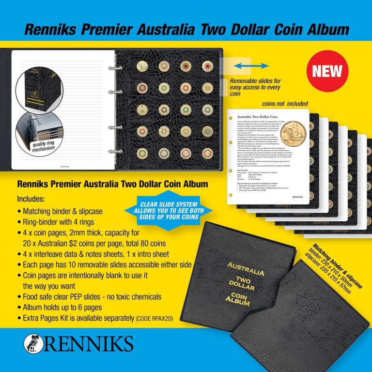 RENNIKS PREMIER AUSTRALIA $2 ALBUM