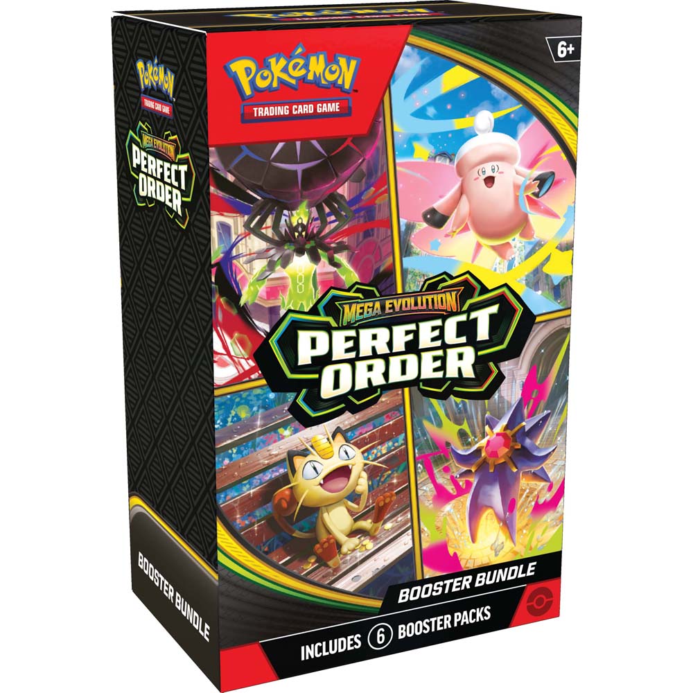 Pokemon TCG Mega Evolutions 3 Perfect Order Booster Bundle