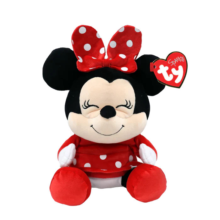 MINNIE MOUSE - Floppy Reg Beanie Baby Disney