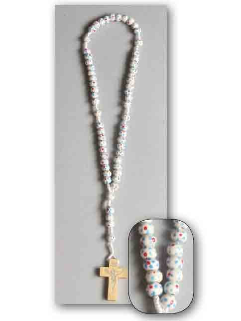ROSARY WOOD CHILD - WHITE