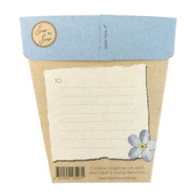 Load image into Gallery viewer, A GIFT OF SEEDS FORGET ME NOT ECHO CARD
