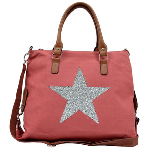 STAR POWER CANVAS BAG RUST