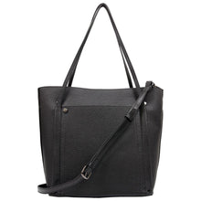 Load image into Gallery viewer, SCARLETT LEATHER TOTE BLACK
