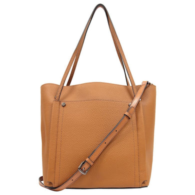 SCARLETT LEATHER TOTE TAN