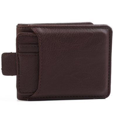 WALLET LEATHER DUAL BROWN