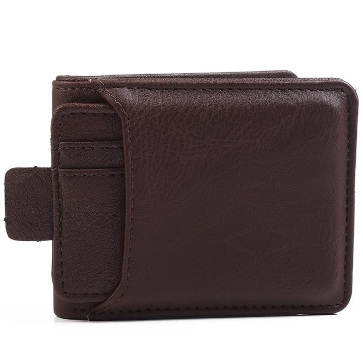 WALLET LEATHER DUAL BROWN