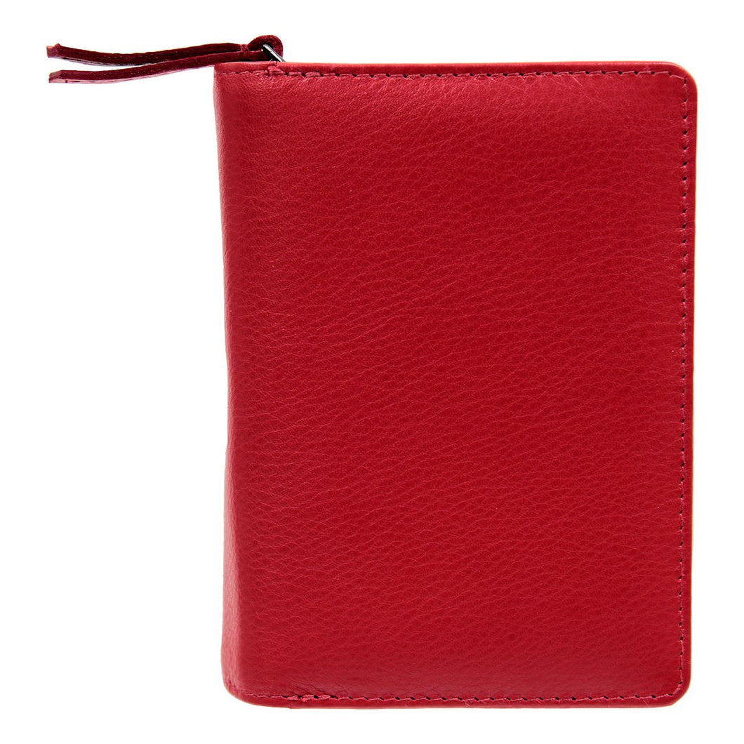 NICE LEATHER WALLET RED