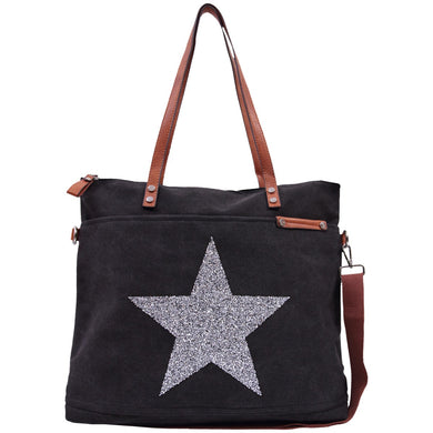 STAR POWER NEW TOTE BLACK