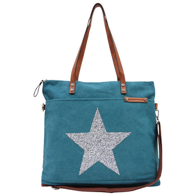 STAR POWER NEW TOTE TURQUOISE