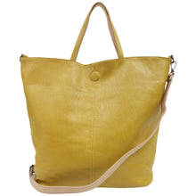 Load image into Gallery viewer, VIRGILIA REVERSABLE TOTE MUSTARD
