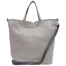 Load image into Gallery viewer, VIRGILIA REVERSABLE TOTE GREY
