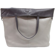 Load image into Gallery viewer, VIRGILIA REVERSABLE TOTE GREY
