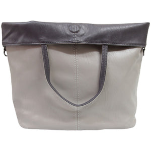 VIRGILIA REVERSABLE TOTE GREY