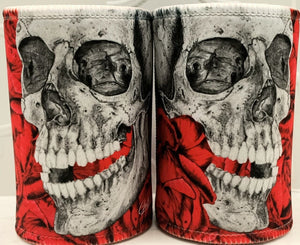 STUBBIE HOLDER RED SKULL