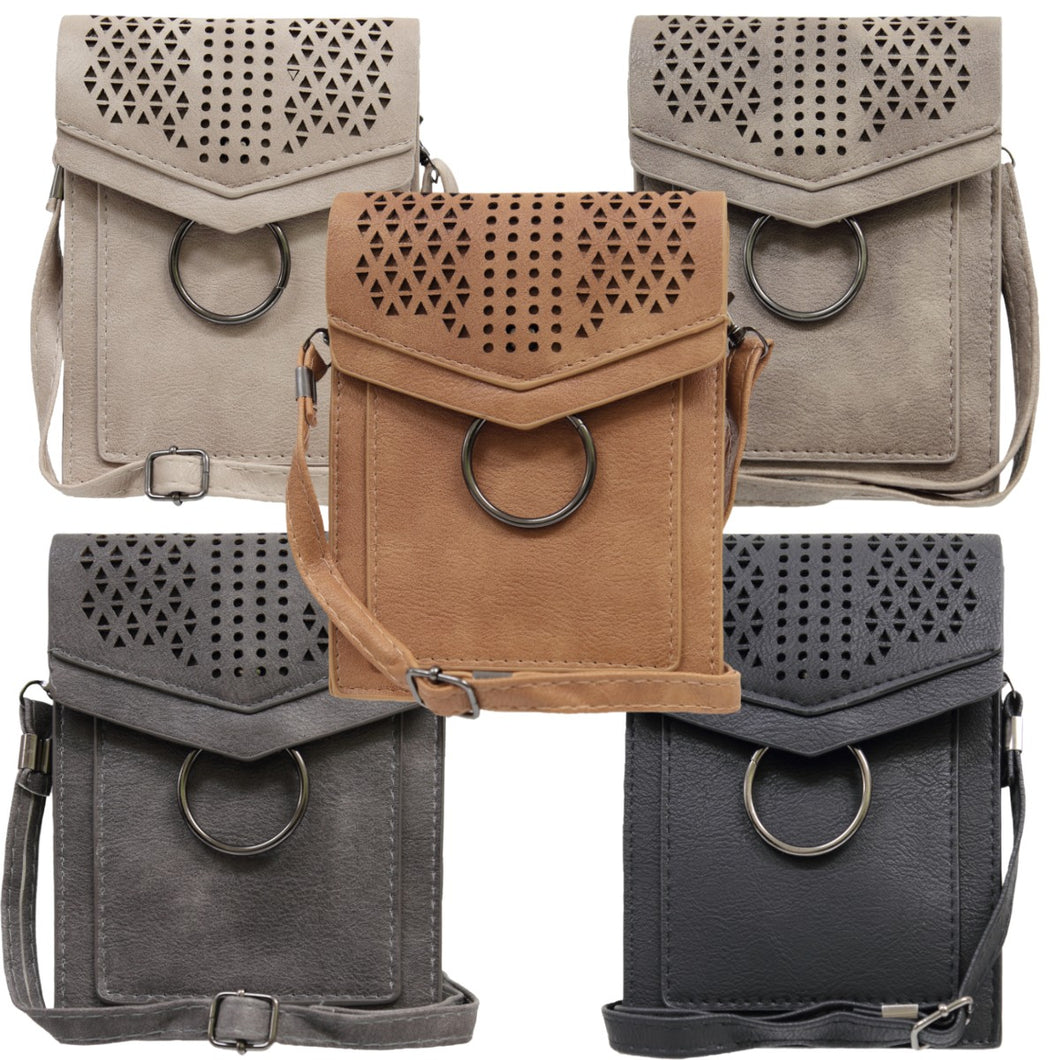 CLARA X TAN BODY POUCH