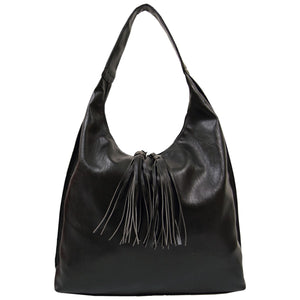 CLARISSA SHOULDER BAG BLACK