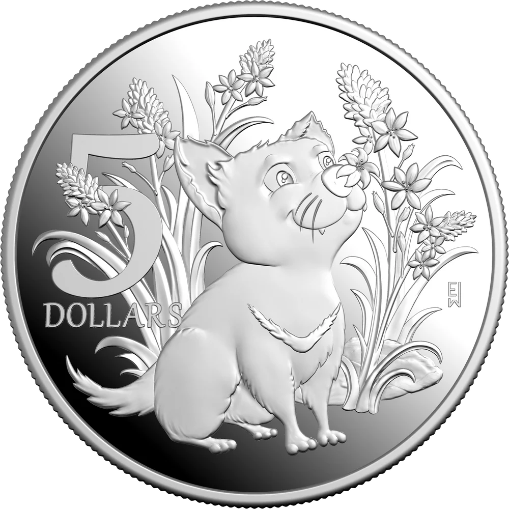 COIN PACK $5 2026 PROOF 1oz 40MM AUSSIE BABY COIN