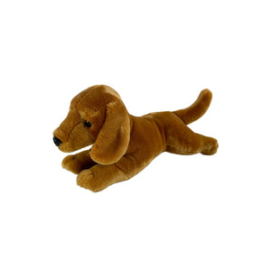 Bean Dachshund Plush Dog Toy 30 cm Realistic Stuffed Sausage Dog