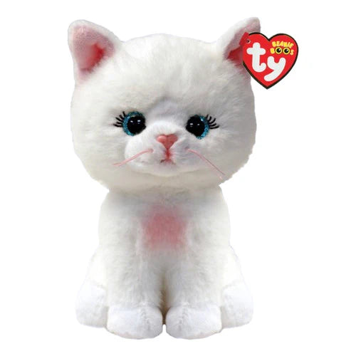 AMELIA - White Cat Reg Beanie Boo