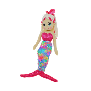 45cm ISABELLA F-S Pink Rainbow Mermaid