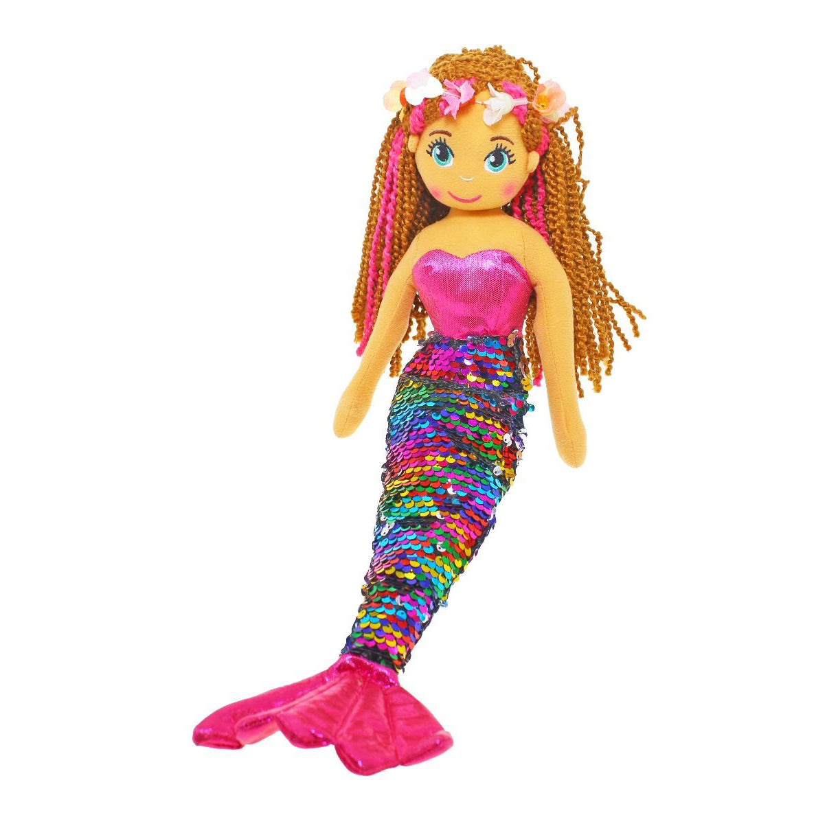 45cm Mermaid KAI Pink Multi Mermaid