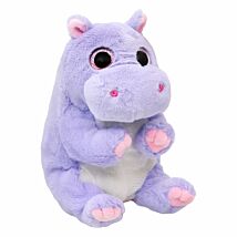 HENRIETTA - Purple Hippo TY Regular Beanie Belly