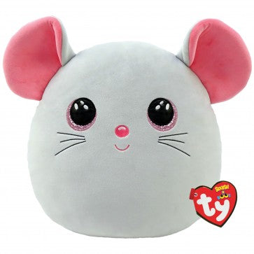 SQUISH-A-BOOS 14 INCH CATNIP - MOUSE