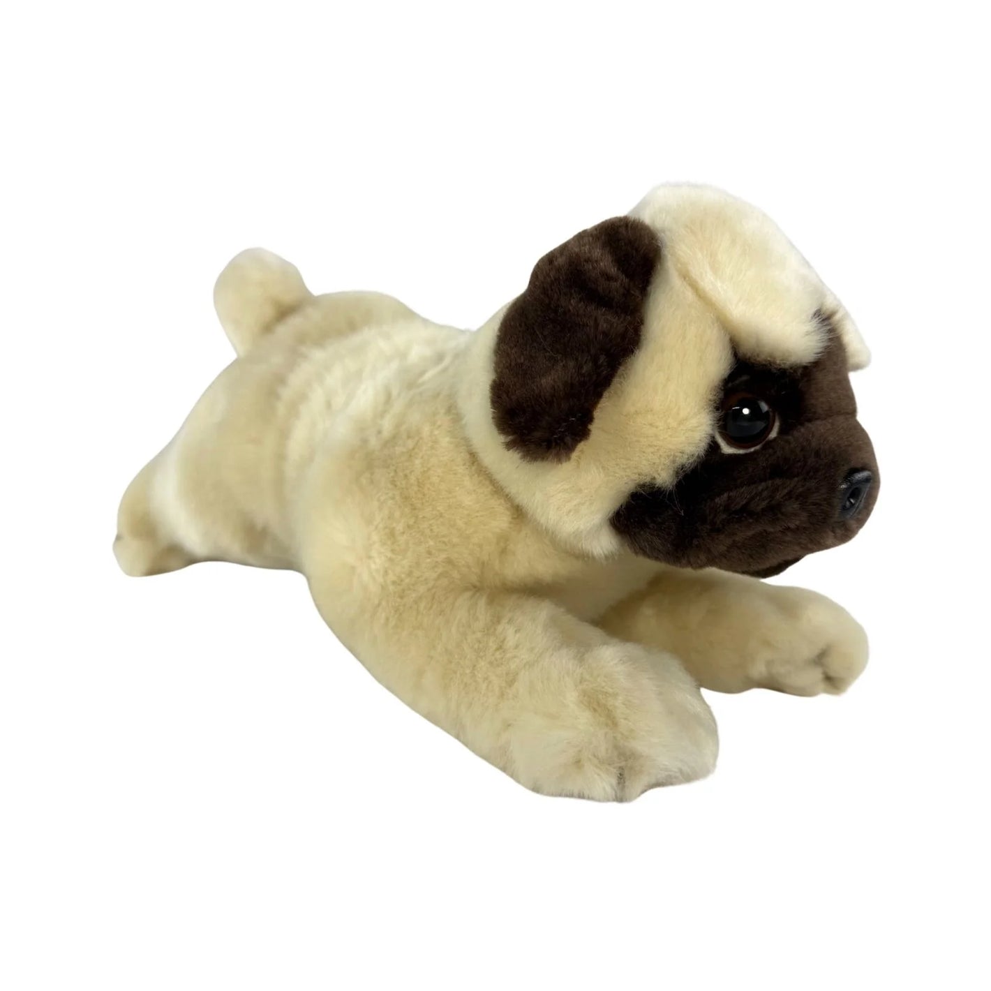 Pepito Fawn Pug Plush Dog Toy 28 cm Realistic Stuffed Animal