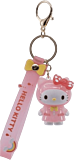 Hello Kitty and Friends - Hello Kitty Raincoat Series Boxed Keychain with Hand Strap