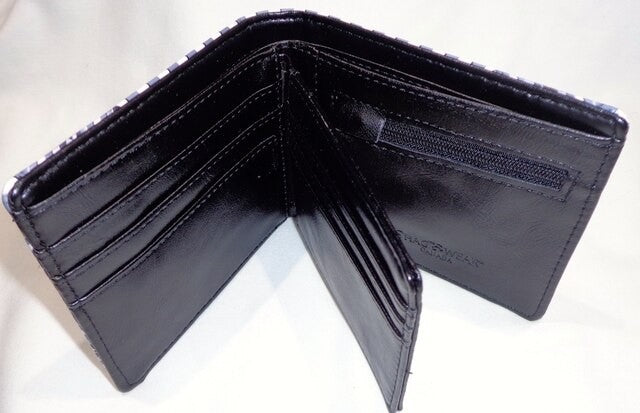 WALLET VINTAGE LICENSE PLATE
