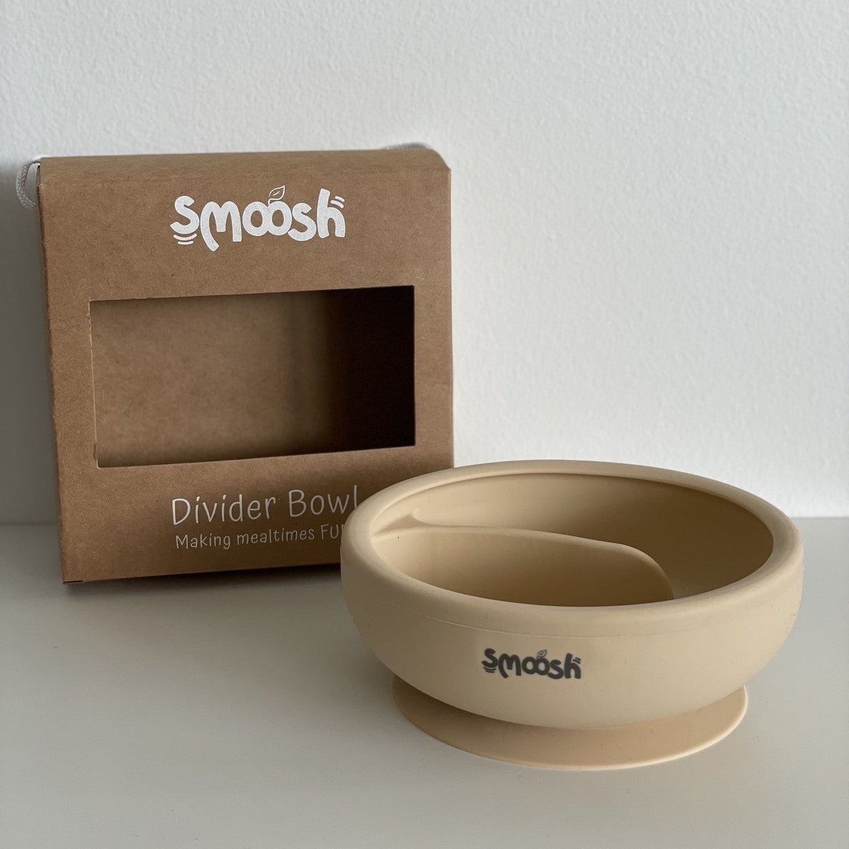SMOOSH DIVIDER BOWL LATTE