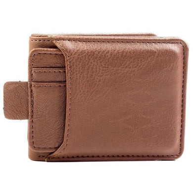 WALLET LEATHER DUAL CAMEL
