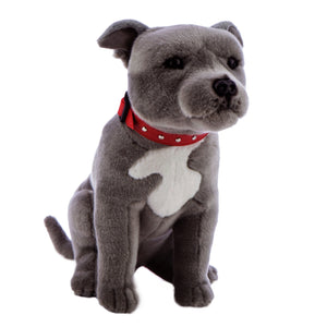 STAFFY - STORM GREY SITTING