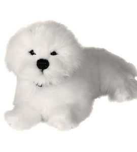 ANNABELLE BICHON FRISE 38CM LYING
