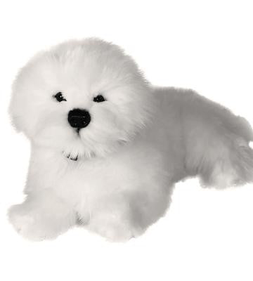 ANNABELLE BICHON FRISE 38CM LYING