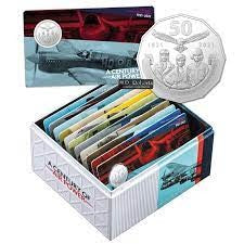 COIN SET 11 COIN SET ROYAL AUSTRALIAN AIR FORCE COMMEMORATIVE