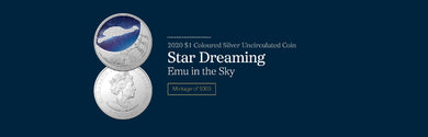 COIN PACK $ STAR DREAMING EMU IN THE SKY