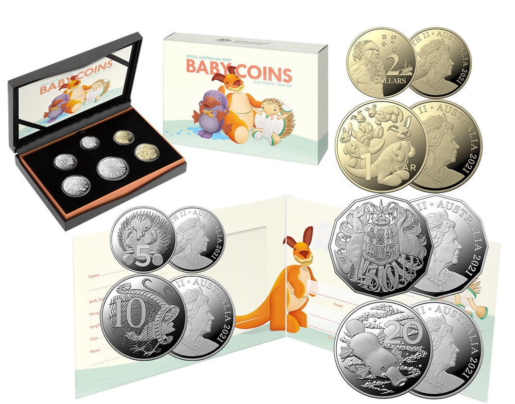 COIN PACK BABY PROOF SET 2021