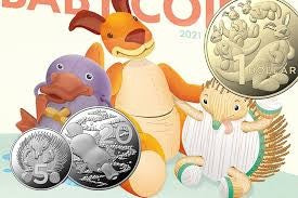 COIN PACK 6 COIN BABY UNC SET 2021