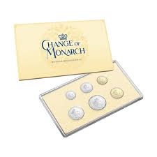 COIN PACK 6 COIN SET 2024 CHANGE OF MONARCH