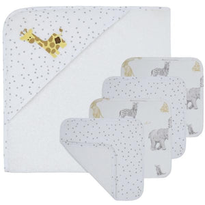 5PC BATH GIFT SET SAVANNA BABIES