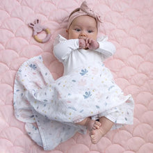 Load image into Gallery viewer, ORGANIC MUSLIN SWADDLE &amp; TEETHER BOTANICAL 
